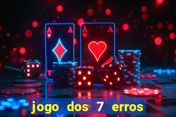 jogo dos 7 erros para manipuladores de alimentos